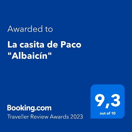 La Casita De Paco Albaicín * Granada
