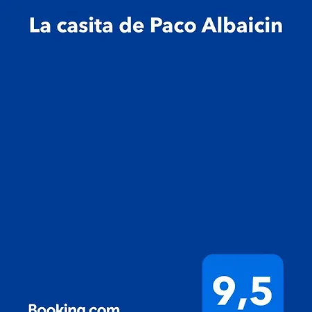 La Casita De Paco Albaicin Granada